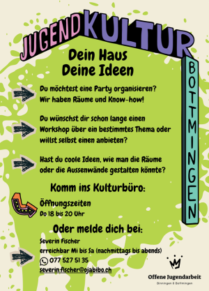 Jugendkulturhaus im Schützenhaus Bottmingen
