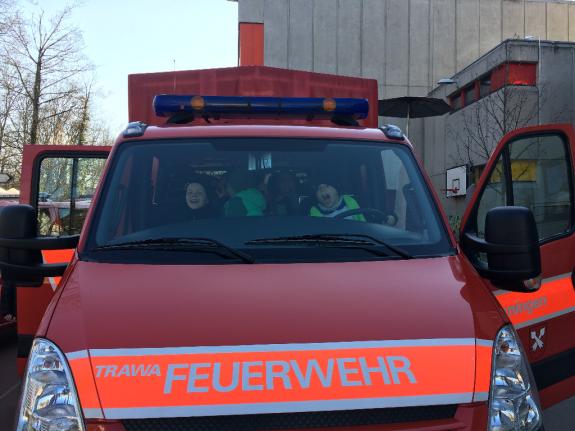 "Fahrt" im TraWa (Transportwagen)