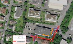 Birsigstrasse: Sperrung und Verkehrsbehinderungen