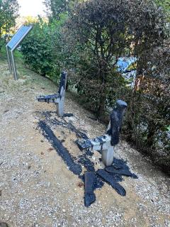 Vandalismus beim Bewegungspark Vandalismus beim Bewegungspark